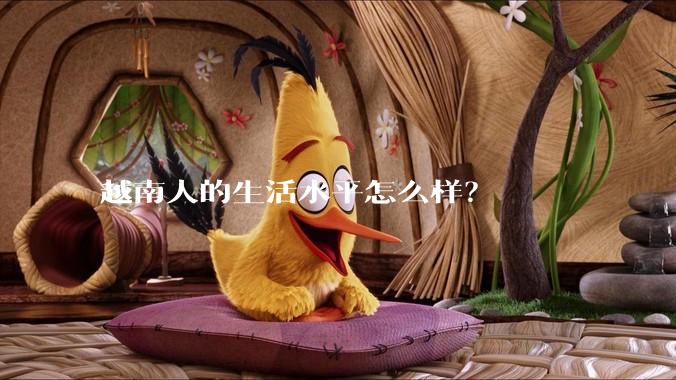 越南人的生活水平怎么样？