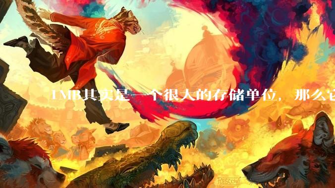 1MB其实是一个很大的存储单位，那么它的存储容量究竟有多大？